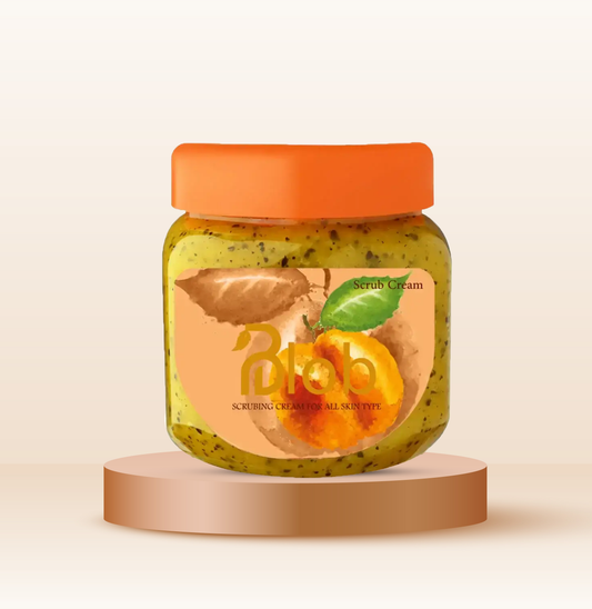 SCRUB BLOB PEACH PERFUME ORANGE